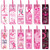 Gersoniel 120 Pcs Breast Cancer Awareness Bookmarks Bulk Pink Ribbon Book Marks Items Hope Faith Inspiring Tags Accessories for Breast Cancer Women P