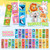 MotiMind 96 Pcs 24 Styles Bookmarks Bulk Teacher Bookmarks for Students Back to School Supplies Classroom Reward Inspirational Gifts for Kids Motivat