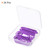 MECCANIXITY Wide Paper Clip Coated Large Clips Bookmarks with Box 2 Inch Purple for Organize Office Home, Pack of 30