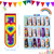 MWOOT 30 Pieces LGBTQ Pride Theme Magnetic Bookmarks, Gay Rainbow Magnet Page Markers, Inspirational Words Book Clips for Lover, Reading Lovers, Prid