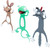 3 Pieces 3D Cartoon Animal Bookmark Wacky Animal Cute Squashed Bookmarks Set, Reading Presents, Party Favors