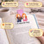 YJ PREMIUMS 4PC Funny Magnetic Bookmarks | Fun Cute Magnet Book Marks Reading Lost Hot Girls Read Books You were Right Here for Women Work Adults Tra