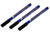 [Set of 3] Gundam Marker Sumi-ire Black Ultra Fine Type GM01 GSI Creos
