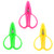 Mini Scissors, 3 Pcs Multicolor Tiny Travel Scissors Portable Small Craft Scissor with Cover, 2.6x1.6 Inch Stainless Steel Detail Sewing Scissor for