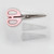 Teensery Modern Transparent 50 Pcs PVC Scissors Cover for Sewing, Quilting, Embroidery