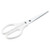 JAM PAPER Arts & Crafts Scissors - 6 3/4 Inch - White - Ergonomic Handle & Stainless Steel Pointed Tip Blades - Sold Individually