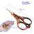 BIHRTC 4.5Inch Vintage Crochet Embroidery Scissors Small Sharp Pointed Stainless Steel Scissors for Sewing Craft Needwork Needpoint Artwork DIY Tool