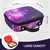 ZIPIT Jumbo Pencil Case for Girls, Cute Pencil Box for School, Large Capacity Stationery Organizer Box ,Purple Galaxy