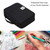 BTSKY Colored Pencil Case 220 Slots Pen Pencil Bag Organizer with Handy Wrap Portable- Multilayer Holder for Prismacolor Crayola Colored Pencils & Ge