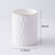 YOSCO Ceramic Aesthetic Pen Holder for Desk Cute White Pencil Holder Cup Pot Desk Organizer Office Supplies - Stylish Office Decor, Makeup Brush Hold