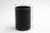 esowemsn 1PC Black PU Leather Round Pencil Pen Cup Holder Stand Desk Organizer Desktop Stationery Container Accessorires for Home, School, Office