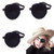 Soochat 3 Pcs Eye Patch, Medical Eye Patch, Adjustable EyePatches for Right or Left Eye, Amblyopia Lazy Eye Patches - Halloween Party Costume Decorat
