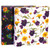 Floral 3 Ring Binder with 1 Rings, Holds 8.5'' x 11'' Letter Size, 200 Sheet Capacity, Cute Decorative Hardcover Binder for Office School Home, 2 Pa