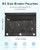 Pencil Pouch for 3 Ring Binder - 3 Hole Zipper Pen Case Bag Holder Bulk Accessories Clear Window Aesthetic Organizer Pockets