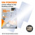 PERFORMORE 100 Pack of Binding Presentation Covers for Binding Machines, 8.5" X 11" 0.18mm Thick, Crystal Clear Plastic Report Covers for Documents F