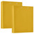 Mustard Yellow Round Ring Binders 1.5 Inch 3 Ring Binder with Clipboard Holds 200 Sheets Office Home School