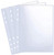 30 Pack 60 Pockets 5x7' Ultra-Clear Photocard Sleeves for 6 Ring A5 Binder, Double-Sided 1 Pocket Photo Pages, Top Loading Sheet Protector for Photos