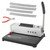 Spiral Binding Machine, Hole Puncher A4/A5/Letter Size Binding Hole Punch with Adjustable and Margins, Heavy Duty Book Binding Kits with 100 pcs 5/16