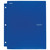 Five Star 2 Pocket Folders with Prong Fasteners, Folder with Pockets, Plastic, Color Selected For You, 1 Count (34084)