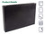 Better Office Products 7 Ring Executive Check Binder with Zipper Pouch, Padded Black Textured Cover, for 9" x 13" 3 Per Page Business Checks, 600 Che