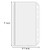 Antner 24PCS A6 Binder Pockets 6 Holes Zipper Cash Envelopes for Money Saving Binder, Clear A6 Budget Envelopes Planner Inserts Money Organizer Folde