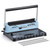 OFFNOVA Wire Binding Machine, Punch 12 Sheets, 34-Square Hole Punch, Bind 120 Sheets with Adjustable Side Margin, Easy to Punch for Letter/A4/A5, Boo