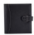 It's Academic Mini Executive Leather Portfolio Folder, 1" Ring Binder and 250-Sheet Capacity, Note Pads, and 5.5"" x 8.5" Documents, 2 Pen Loops, Bla