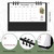 KONVINIT Small Desk Calendar 2026-2027, 6.3" x 3.1", 2026 Desk Calendar - Runs From January 2026 Until December 2027, 24 Months Mini Desktop Calendar