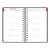 Brownline® 2026 DuraFlex Daily/Monthly Planner, Appointment Book, 12 Months, January to December, Twin-Wire Binding, 8" x 5", Black (CB634V.BLK-26)