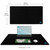 Cacoy 36" x 20" Large Mouse Pad, Desk Mat Office Desk Pad Gaming Mouse Mat with Stitched Edges, XXL Keyboard Mousepad with Non-Slip Waterproof Rubber