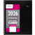 Mead 2026 Planner, Weekly & Monthly, 15-Month, 8-1/2" x 11", Large, Basic, Black (CRW6200526)