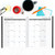 Mead 2026 Planner, Weekly & Monthly, 15-Month, 8-1/2" x 11", Large, Basic, Black (CRW6200526)