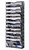 Solinxe 12-Tier Wall File Organizer, Mesh Mail Organizer Wall Mounted Paper Document Holder, Vertical Magazine Rack, Metal Hanging Clipboard Storage