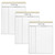 Better Office Products Activity Log Notepad, 8.5" x 11", Planning Note Pad, 50 Sheets, Double-Wire Spiral, Daily Time Tracking Productivity Checklist
