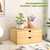 Bamboo Desk Drawer Organizer, Large Desktop Organizer with Drawers Tabletop Storage Organization Box for Office Home Toiletries Supplies Vanity, No A