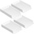 4 Pcs Stackable Desk Organizer Trays Rectangular Plastic Desk Holder Desktop Letter Tray File Organizer Paper, File, Magazine, Office Organization fo