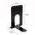 8 Pairs 16 Pieces 8.3 x 5.1 x 6.5 Inch Metal Bookends, KINJOEK Heavy Duty Book Support with Anti Slip Pads for Books, Magazines, DVDs, Perfect for Ho