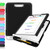 Sooez Clipboard with Storage, Clip Board 8.5 x 11 with Pen Holder, Plastic Organization Case Box for Letter Legal A4 Size Paper, Low Profile Clip, Nu