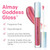 Almay Lip Gloss, Non-Sticky Lip Makeup, Holographic Glitter Finish, Hypoallergenic, 700 Flame, 0.9 Oz