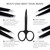 Tweezers Set 5-Piece - Professional Stainless Steel Tweezers with Curved Scissors, Best Precision Tweezer for Eyebrows, Splinter & Ingrown Hair Remov
