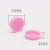 200pcs Pink Plastic Grafting Eyelash Glue Cup Delay Cup Holder Eyelash Beauty Tool Accessories