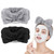 LADES Facial Headband - Terry Cloth Headbands for Face Washing,Skin Care,Makeup,Bow Spa Hair Headband for Washing Face
