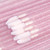 G2PLUS 100PCS Glitter Crystal Lip Brush, Disposable Lip Brushes, Lip Gloss Applicators,Lip Gloss Wands Applicator Perfect Makeup Tool Kits (Pink)