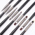 WOKOTO 10 Pcs Ombre Brush Nail Art Brushes Nail Ombre Brush Kit With 4 Nail Sponges Tips Nail Gradient Brushes 7 Size Double Sides Nail Liner Brushes