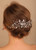 Denifery Bridal Hair Comb in Silver Alloy and Crystal Hair Piece for Wedding Hair Accessories for Women and Girls