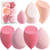 Makeup Sponge Set Foonbe Blender Sponges 7 Pcs for Liquid, Cream, and Powder, Latex Free, Multi colored Beauty Sponges with 1 Mini Sponge, Vegan & Cr