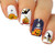Halloween Nail Art Water Slide Tattoo Stickers Decals Fun and Scary - Pack of 4