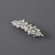 2PCS Rhinestone Hair Clips Crystal French Barrette Silver Hair Clips Vintage Bridal Wedding Pearl French Hair Pins Hair Accessories for Women Girls B
