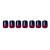 SIUSIO 24Pcs Fake Nails Black Red Full Cover Short Square Shaped Gradient Press on Nails Glossy Reusable Halloween Acrylic False Stick on Nail Covere