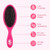 Wet Brush Detangling Brush, Original Detangler Brush (Pink) - Wet & Dry Tangle-Free Hair Brush for Women & Men - No Tangle Soft & Flexible Bristles f
